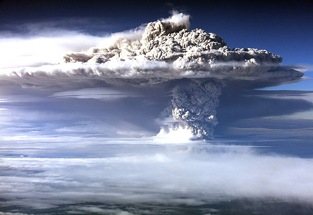 Erupción en el complejo volcánico Puyehue 