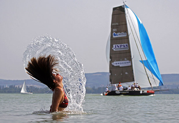 Everything Is Useful to Cool Off in Hungary 