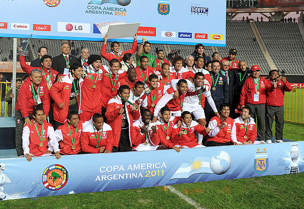 Perú es tercero en Copa América 