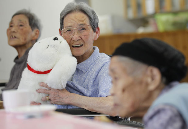 “Paro”, el robot terapéutico con forma de foca 