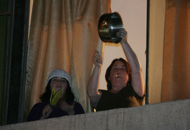 Marcha de estudiantes universitarios 