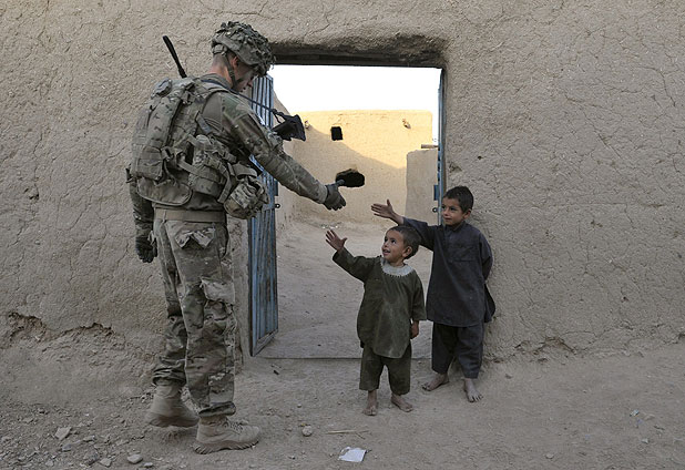 Making Friends In Southern Afghanistan 