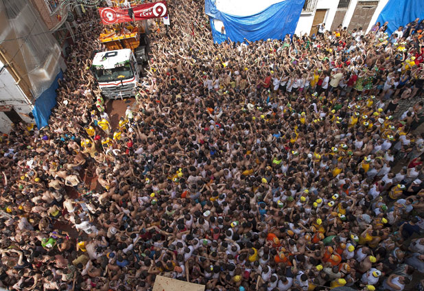 Comenzó la Tomatina 2011 