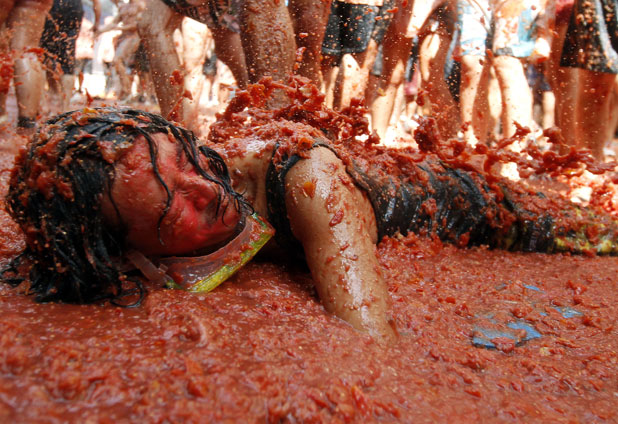 Comenzó la Tomatina 2011 