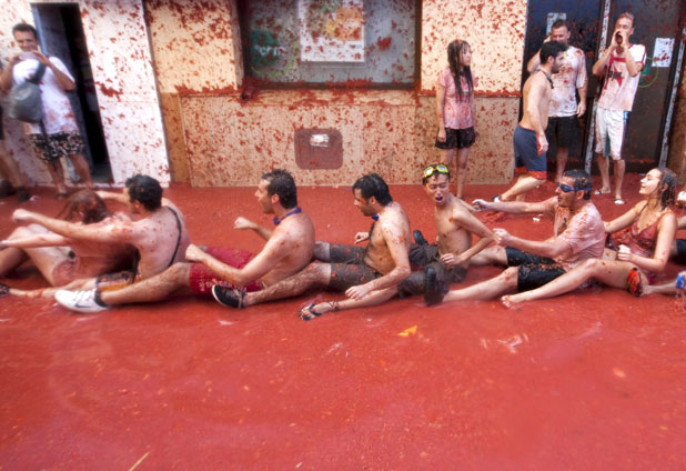 Comenzó la Tomatina 2011 