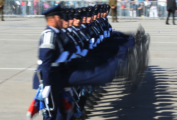 Piñera encabeza la Gran Parada Militar 