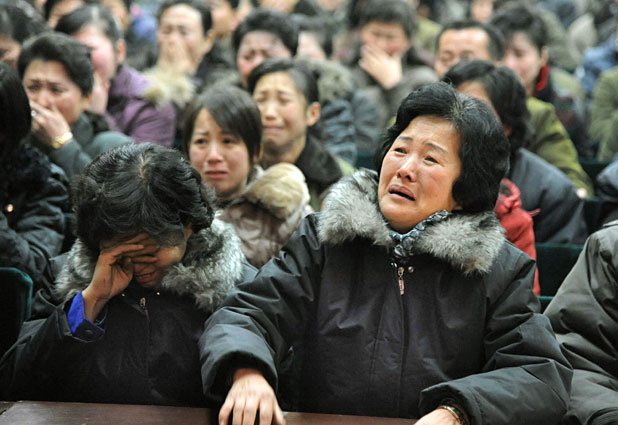 Corea del Norte llora la muerte de su ´´amoroso líder´´ 
