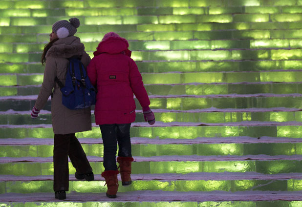 El fantástico reino de hielo de Harbin 