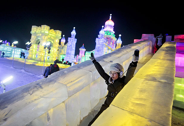 El fantástico reino de hielo de Harbin 