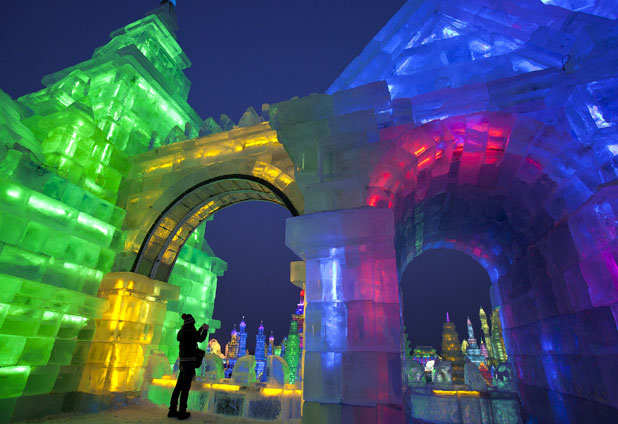 El fantástico reino de hielo de Harbin 