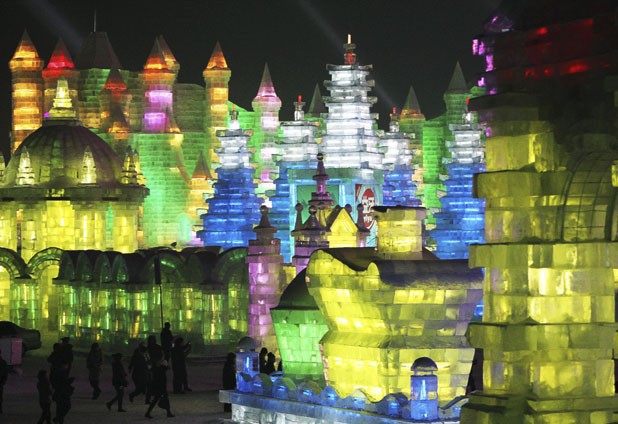 El fantástico reino de hielo de Harbin 