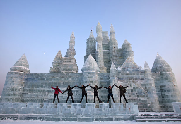 El fantástico reino de hielo de Harbin 