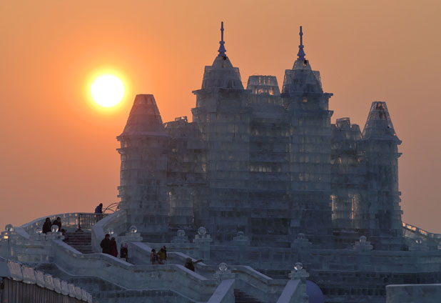 El fantástico reino de hielo de Harbin 