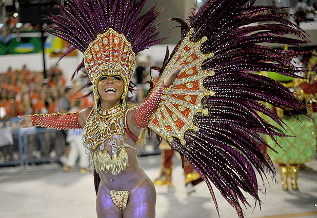 The Rio carnival 2012 