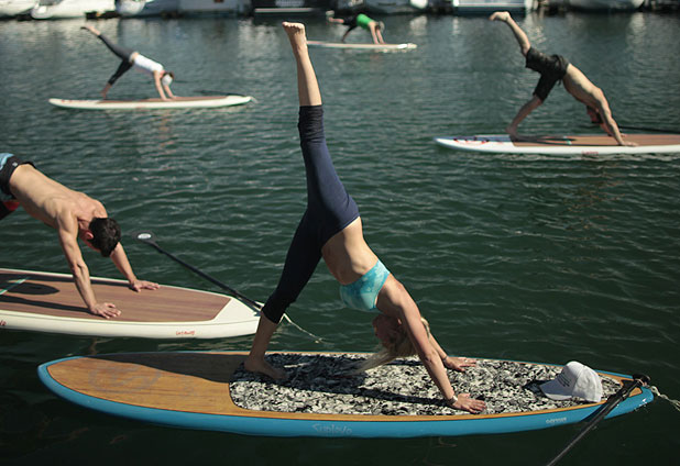 Yogaqua: Yoga en el océano 