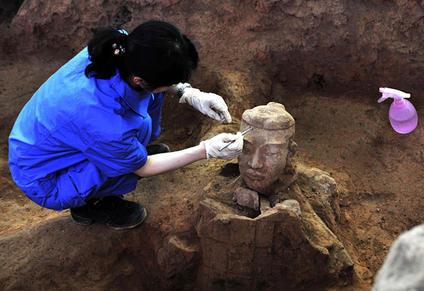 Hallan más soldados de terracota en China 