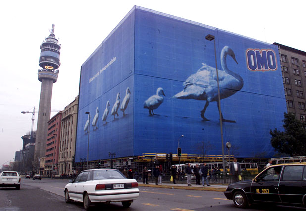 ´´Building wrap´´: La ayuda publicitaria que favorece a marcas y vecinos 