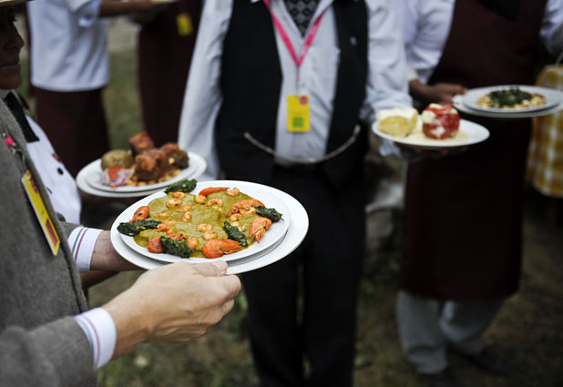 Feria gastronómica en Perú 