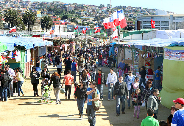 Fiestas Patrias a lo largo de Chile  