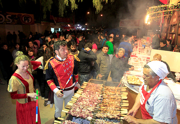 Fiestas Patrias a lo largo de Chile  