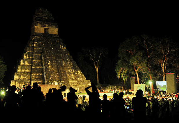 Así se vivió la fiesta maya del cambio de era en Guatemala 