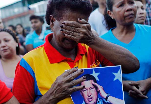 Venezuela: Lloran la muerte de Hugo Chávez 